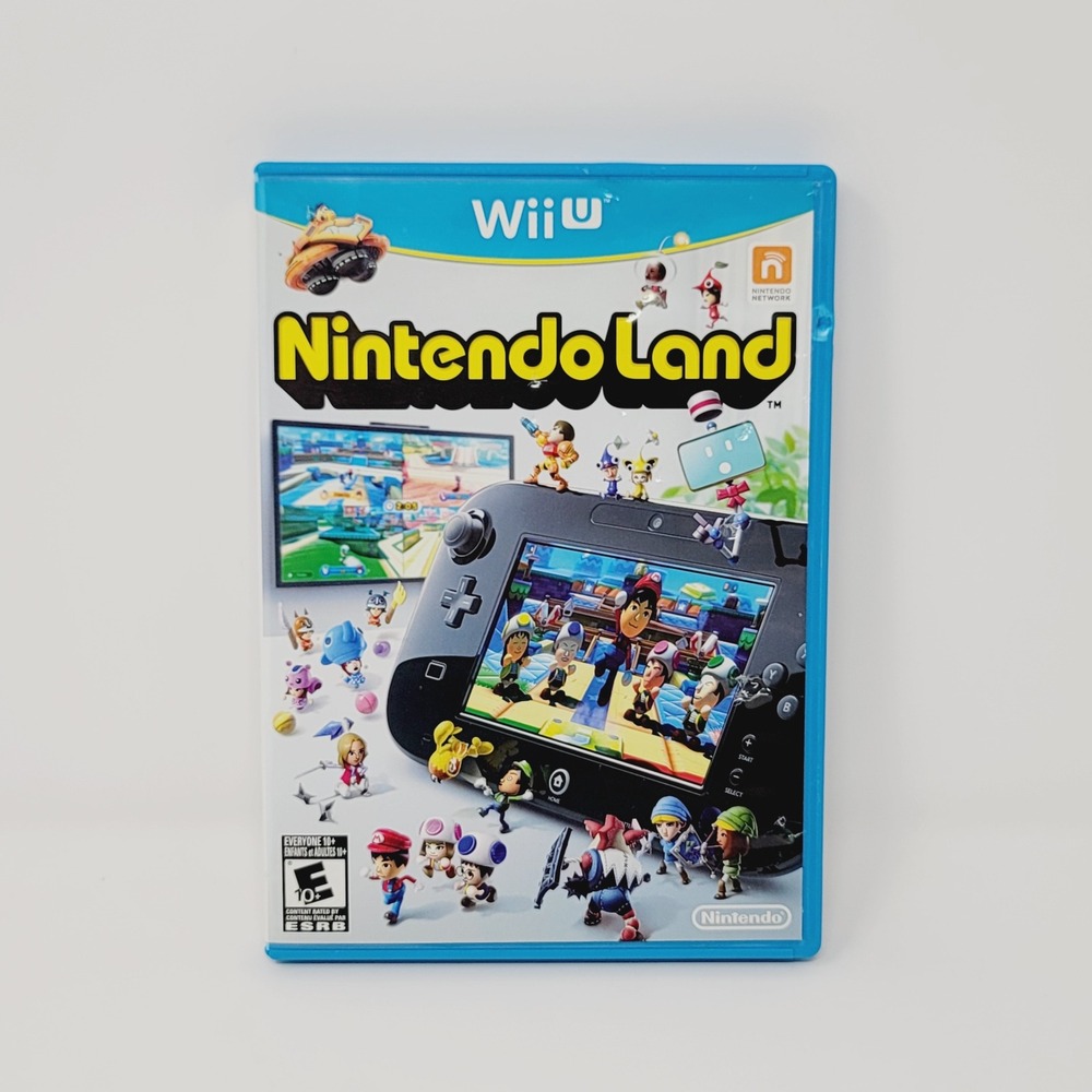 Nintendo Wii U Nintendo Land Video Game CIB Disc Manual Complete In Box